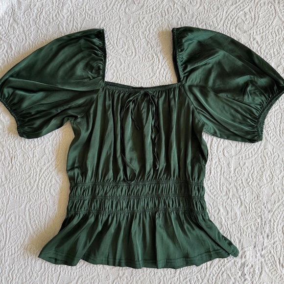 Dark Green blouse - Picture 5 of 5